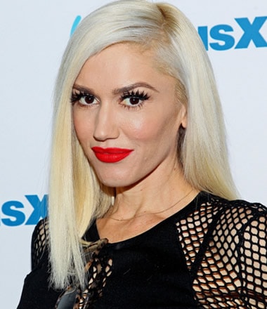 Gwen Stefani with makeup