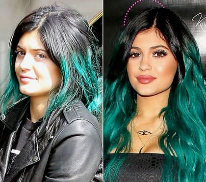 Kylie Jenner what the green