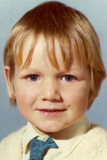 Gordon Ramsay at 4 years old