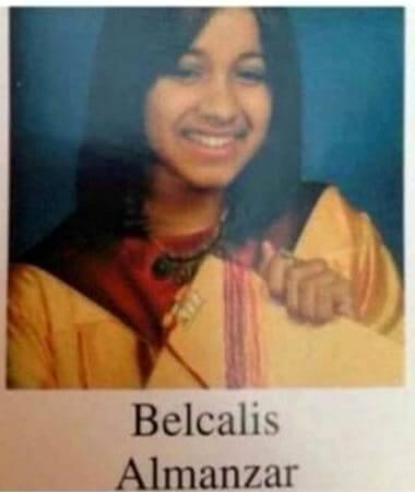 Was Cardi B a bright student back then?
