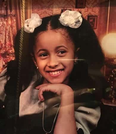Cardi was so pretty when she was young