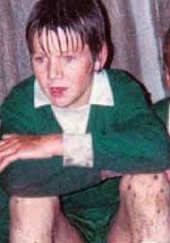 Gordon Ramsay during his young football days