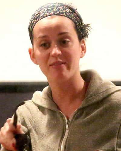 Katy Perry wearing a bandana