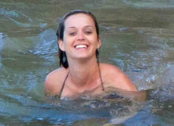Katy Perry having a swim