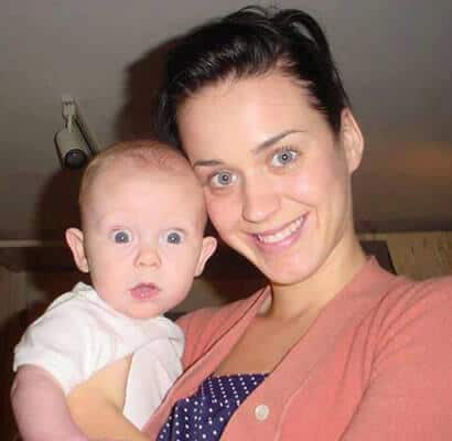 Katy Perry with a cute baby