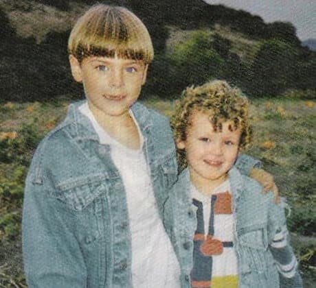 Zac Efron with younger brother Dylan
