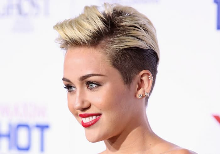 Miley Cyrus Short Hair