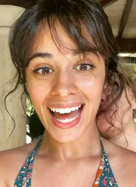 Camila Cabello cheeky selfie