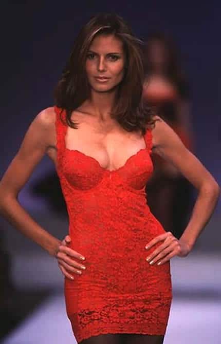 Heidi Klum was the first German model to become a Victoria's Secret Angel