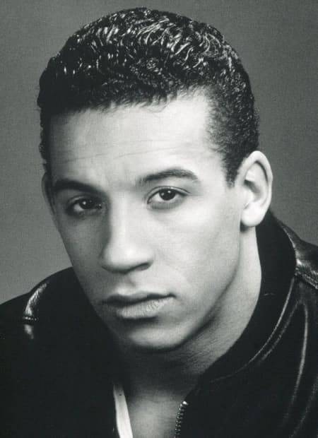 Vin Diesel with a lot of hair