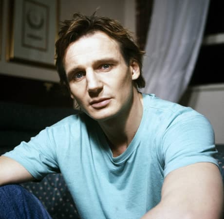 Liam Neeson was very cool looking when he was younger