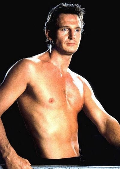 Liam Neeson had a great body in his younger years