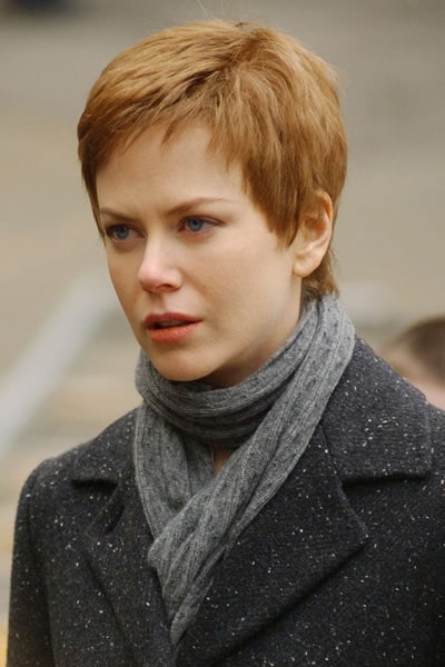 Nicole Kidman with short and cozy hair