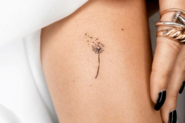 40 Beautiful Dandelion Tattoo Ideas and their Meaning